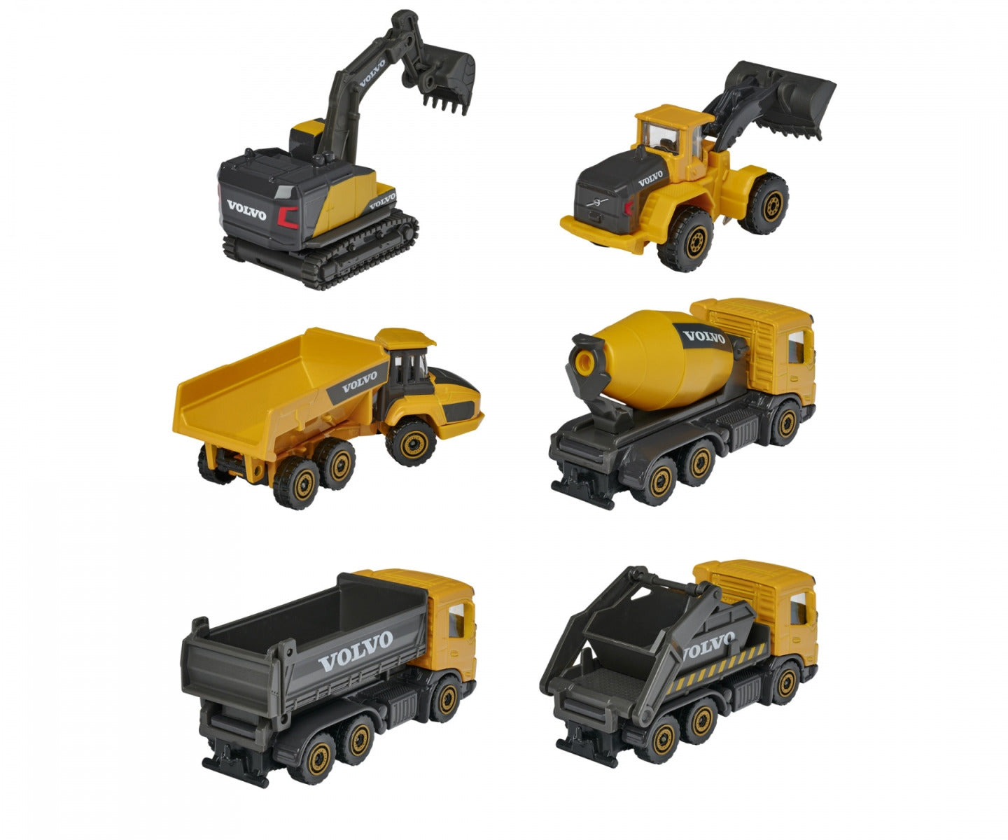 Buy Majorette Volvo Construction Vehicle Series 6 (Sold Separately Subject To Availability) | Yallatoys.com