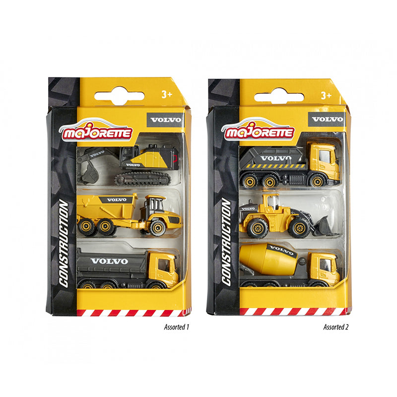 Buy Majorette Volvo 3 Pieces Set (Sold Separately Subject To Availability) | Yallatoys.com