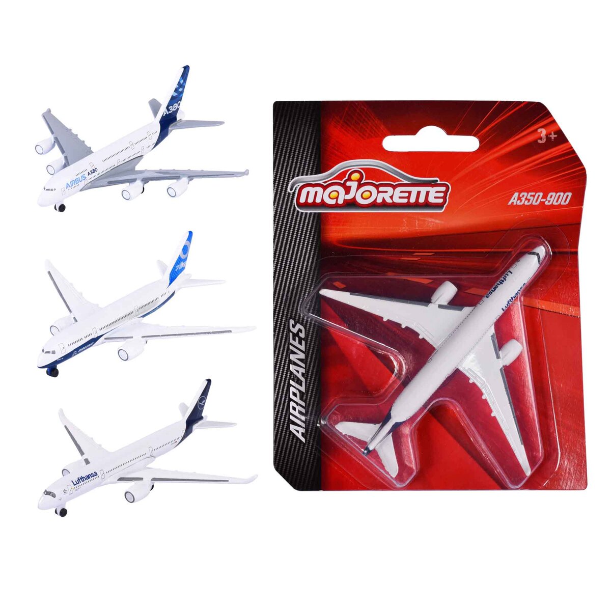Buy Majorette Die Cast Airplane 10 cm (Sold Separately Subject To Availability) | Yallatoys.com