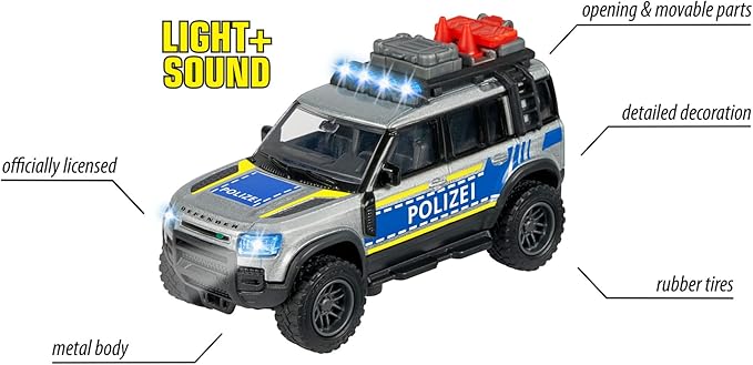 Buy Majorette Land Rover Police Car | Yallatoys.com