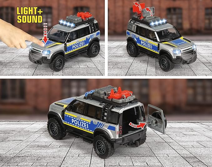 Buy Majorette Land Rover Police Car | Yallatoys.com