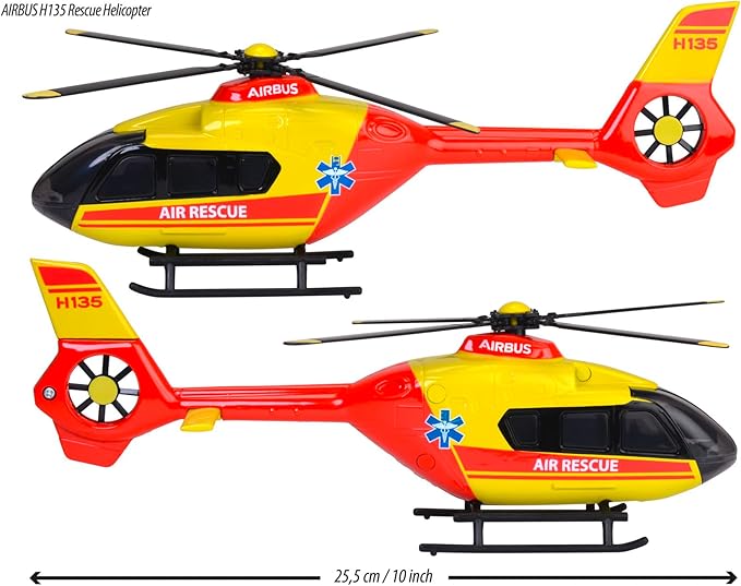 Buy Majorette Airbus H135 Rescue Helicopter | Yallatoys.com