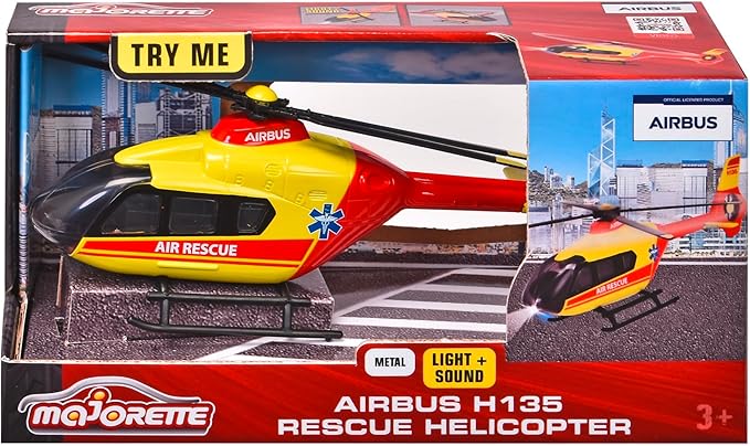 Buy Majorette Airbus H135 Rescue Helicopter | Yallatoys.com
