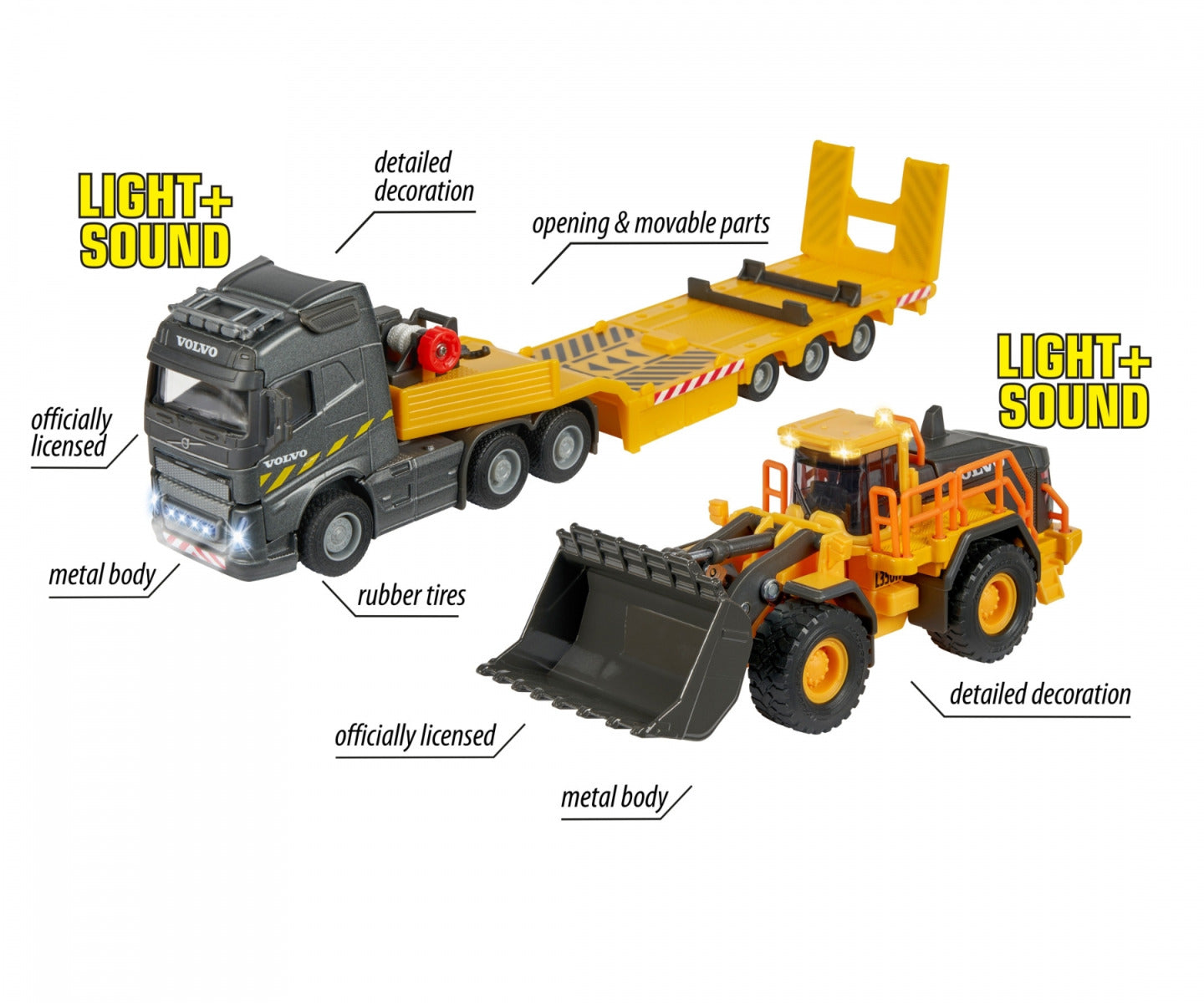 Buy Majorette Volvo Grand Series Construction Truck and Charger | Yallatoys.com