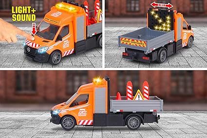 Buy Majorette Mercedes Benz Sprinter Platform | Yallatoys.com