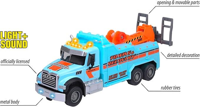 Buy Majorette Mack Granite Tow Truck | Yallatoys.com