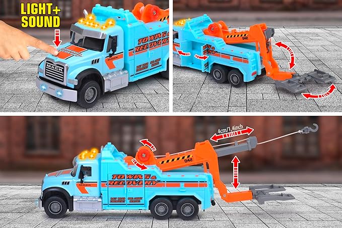 Buy Majorette Mack Granite Tow Truck | Yallatoys.com
