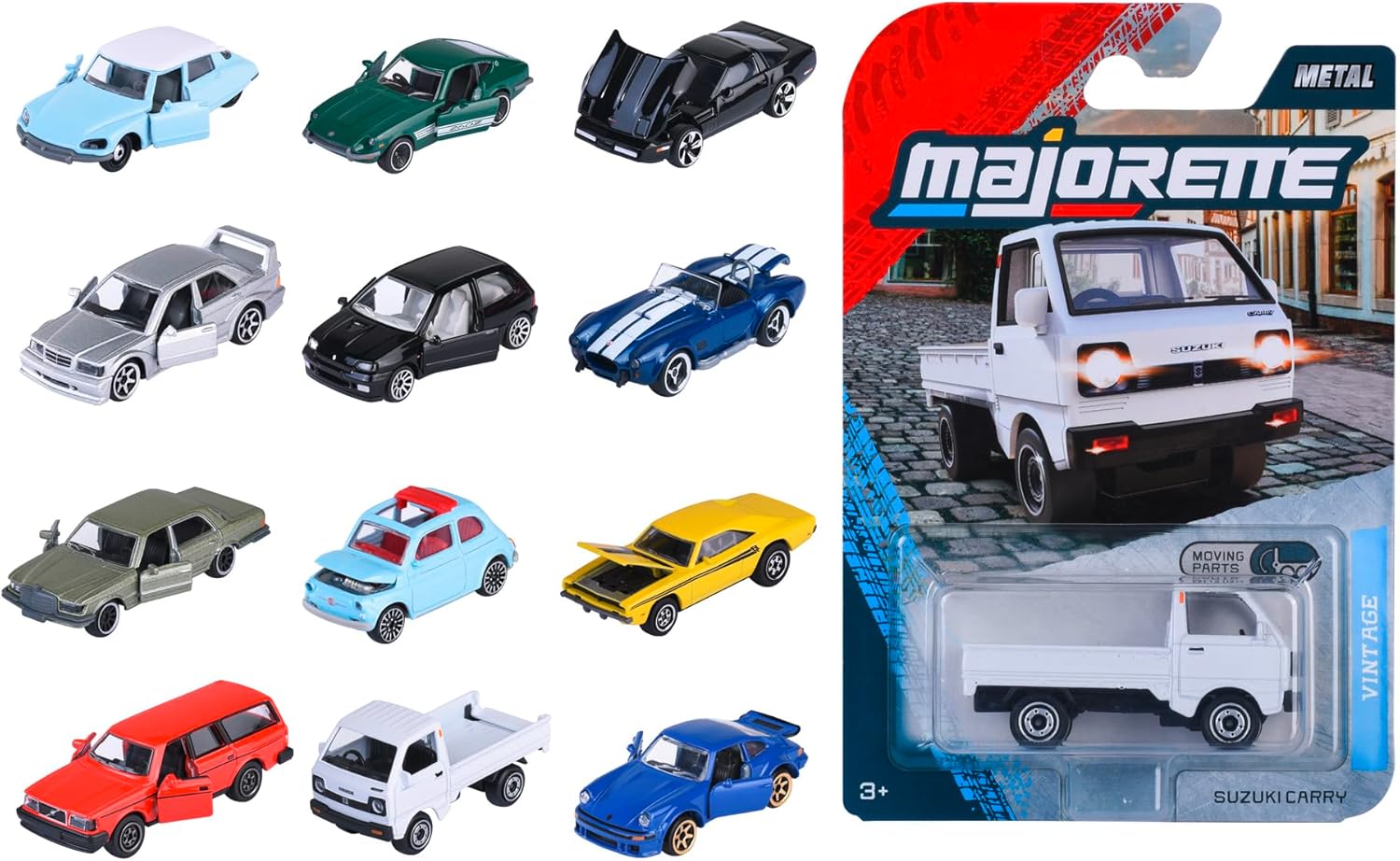 Buy Majorette Premium Vintage Cars (Sold Separately Subjected to Availability) | Yallatoys.com
