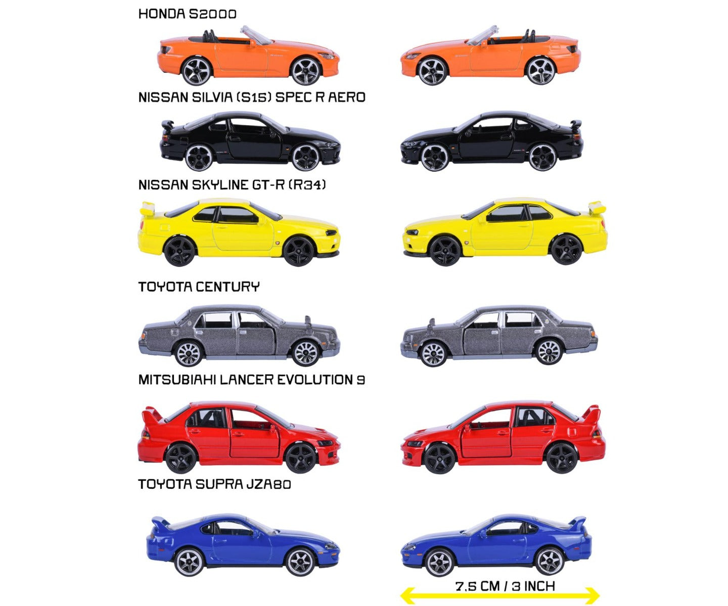 Buy Majorette JDM Legends Premium Cars (Sold Separately Subjected to Availability) | Yallatoys.com