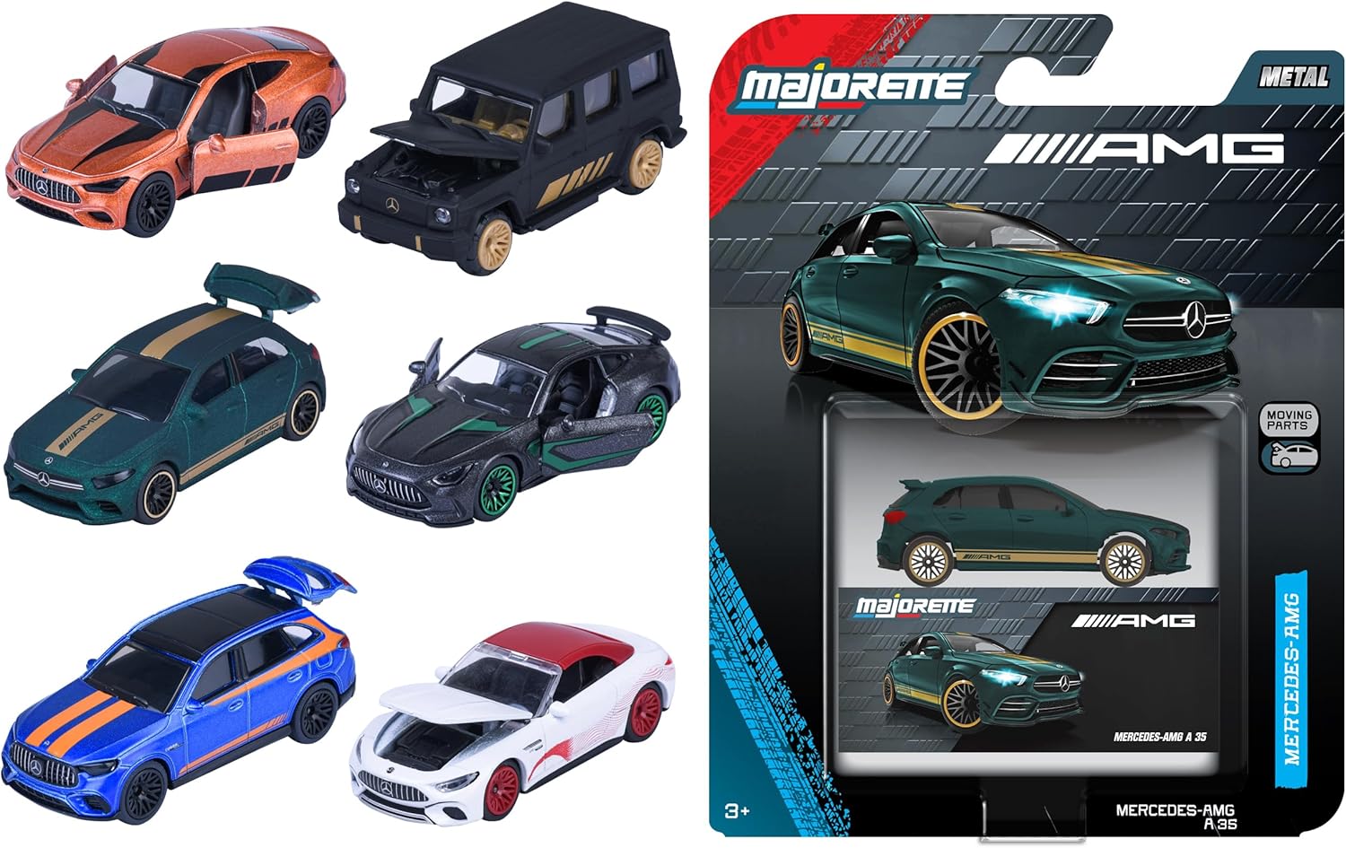 Buy Majorette Mercedes AMG Deluxe Cars (Sold Separately Subjected to Availability) | Yallatoys.com