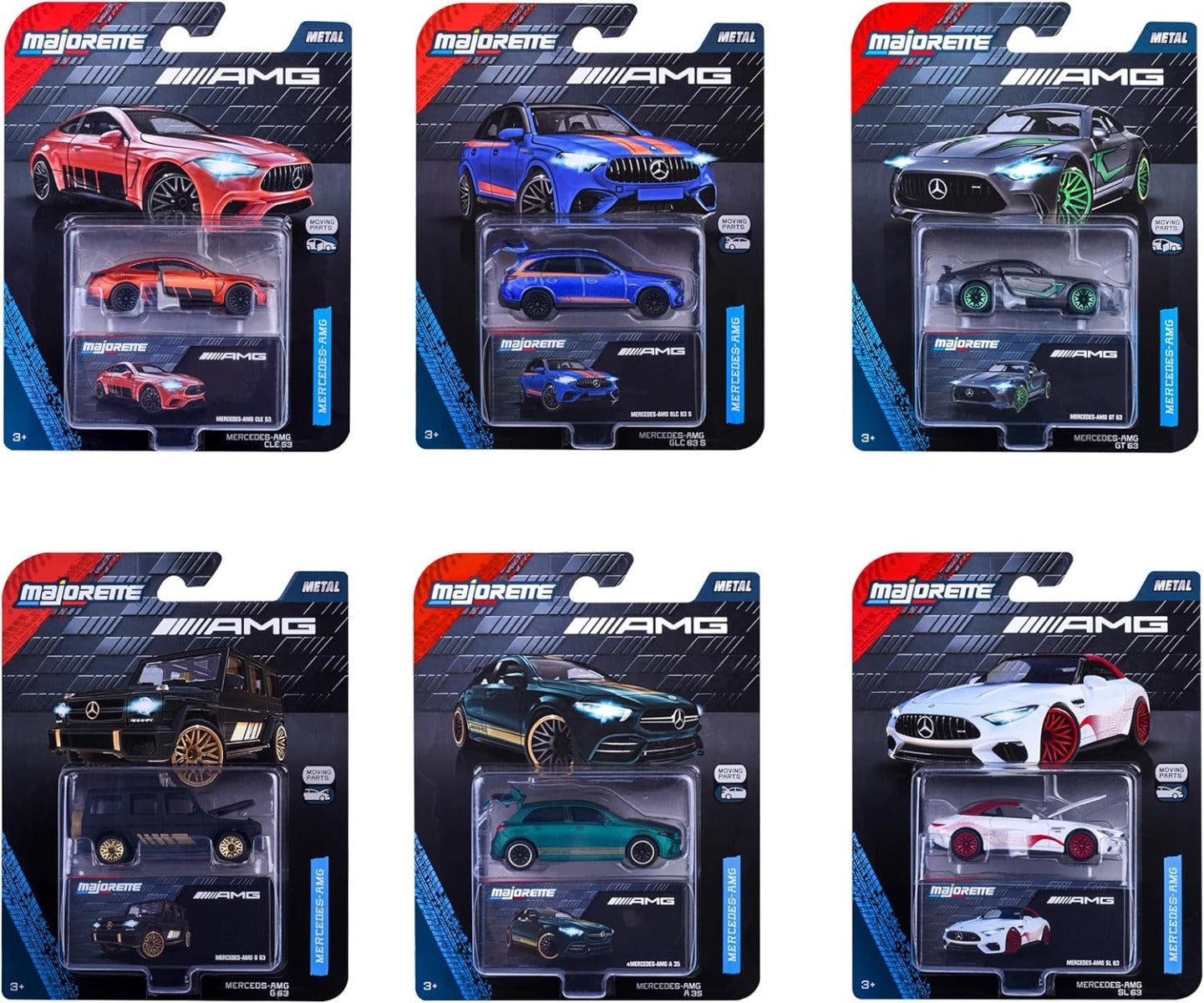 Buy Majorette Mercedes AMG Deluxe Cars (Sold Separately Subjected to Availability) | Yallatoys.com