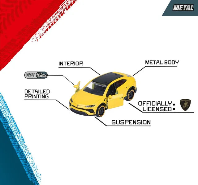 Buy Majorette Lamborghini Car Set Pack of 5 | Yallatoys.com