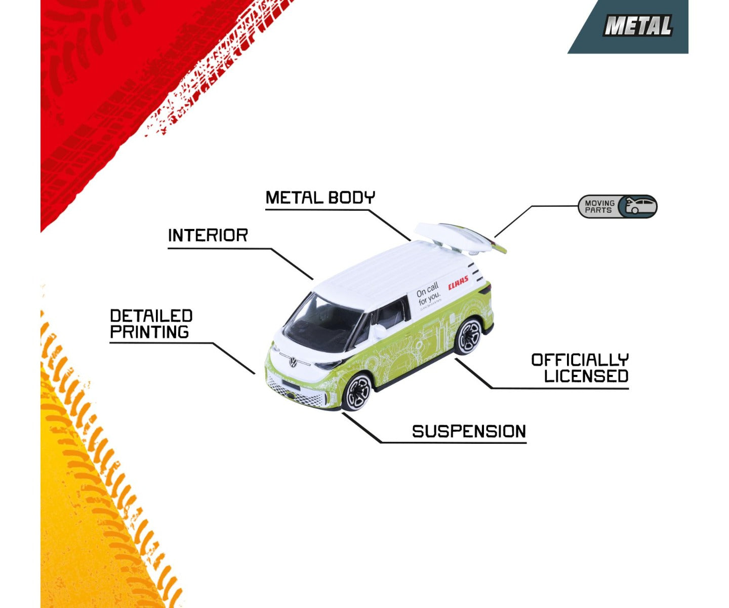 Buy Majorette Claas Farm 5 Pieces Giftpack | Yallatoys.com