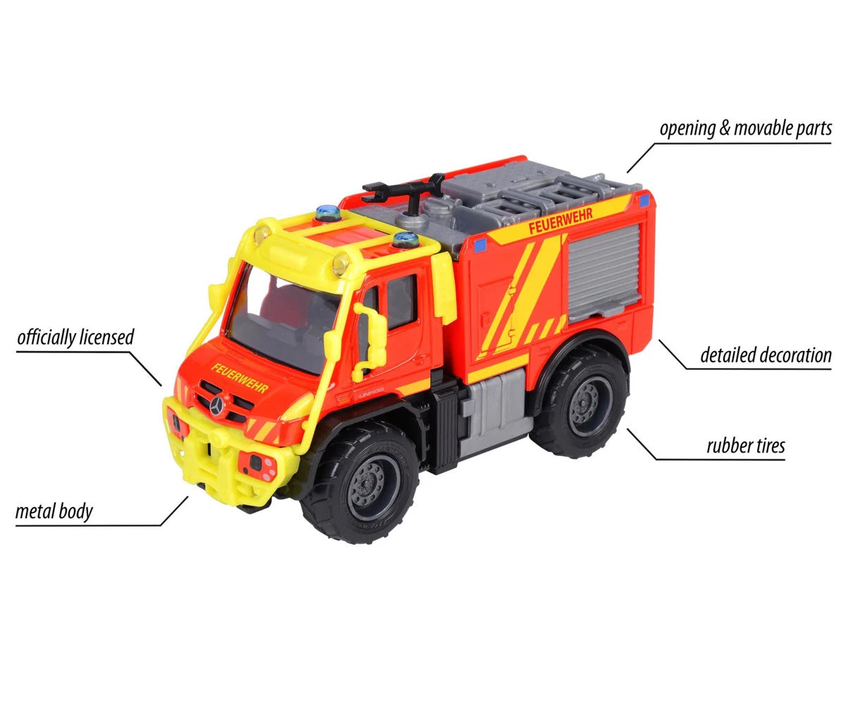 Buy Majorette Unimog U530 Fire Truck | Yallatoys.com