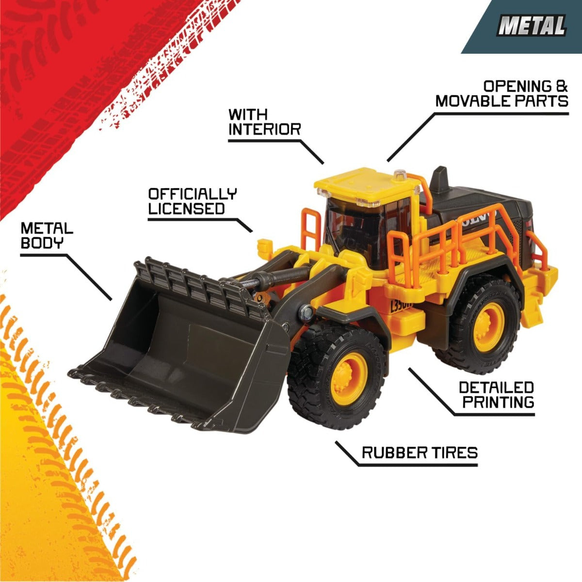 Buy Majorette Volvo Wheel Loader | Yallatoys.com