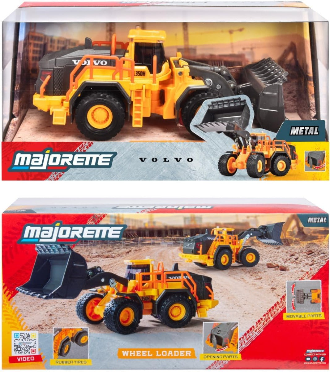 Buy Majorette Volvo Wheel Loader | Yallatoys.com
