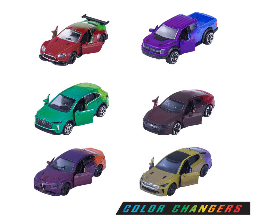 Buy Majorette Color Changers Premium Cars (Sold Separately Subjected to Availability) | Yallatoys.com