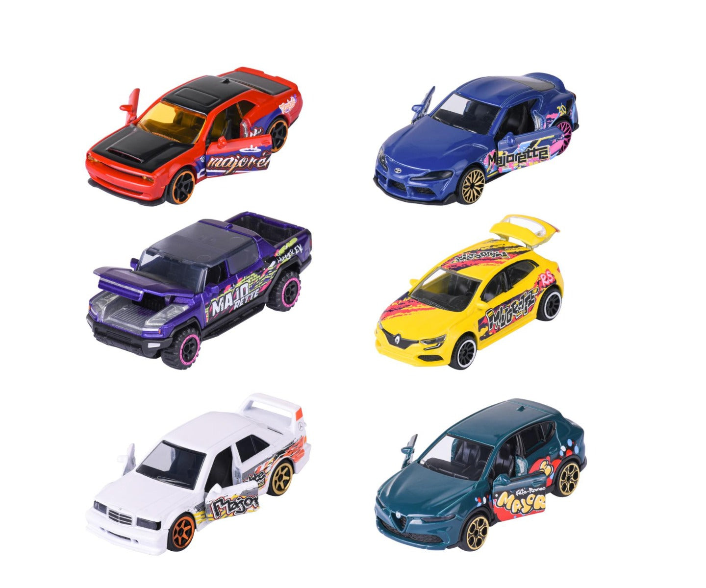 Buy Majorette Graffiti Premium Cars (Sold Separately Subjected to Availability) | Yallatoys.com