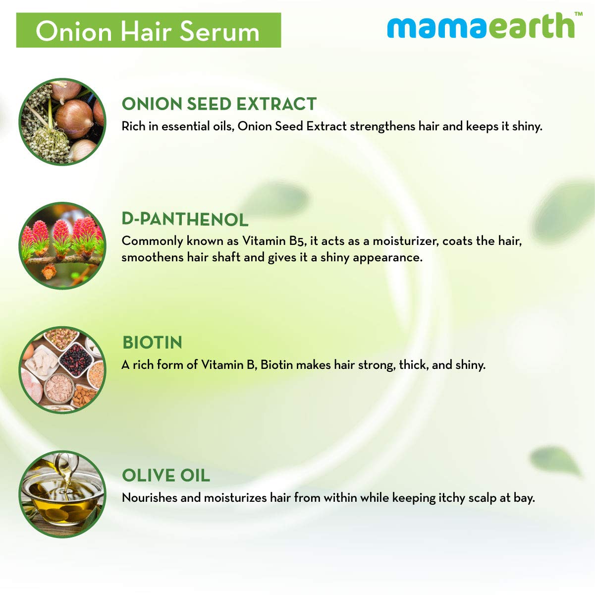Mamaearth Onion Hair Serum 100 Ml Mamaearth Yallatoys