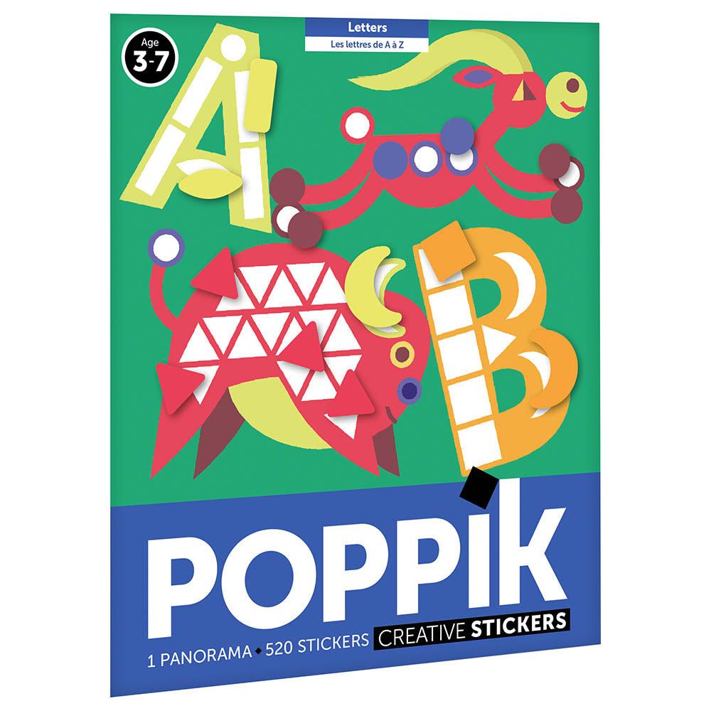 Buy Poppik My Sticker Mosaic ABC | Yallatoys.com