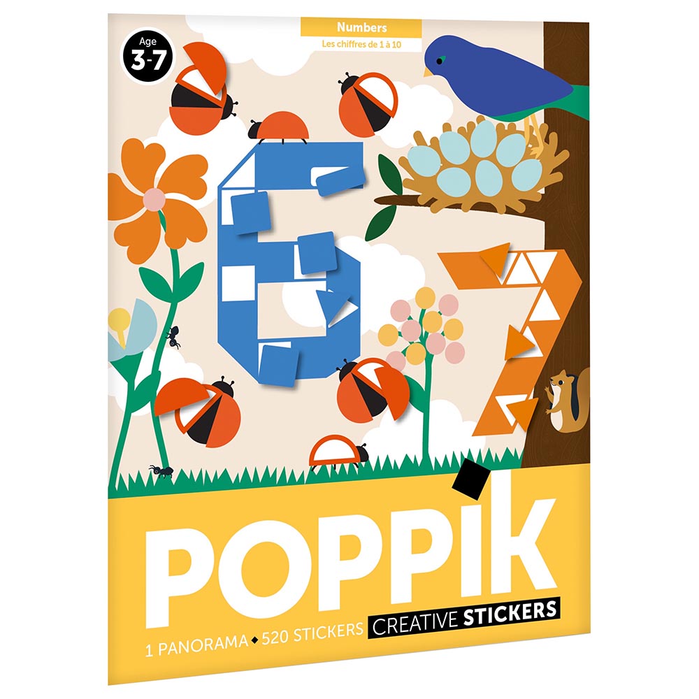 Buy Poppik My Sticker Mosaic 123 | Yallatoys.com