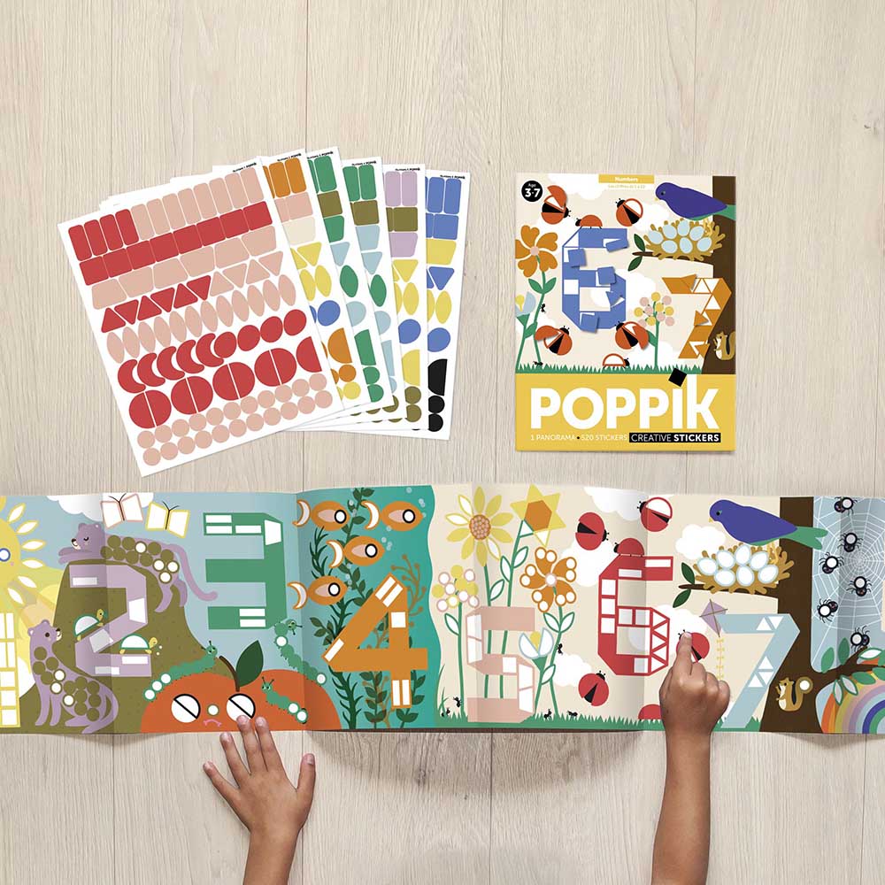 Buy Poppik My Sticker Mosaic 123 | Yallatoys.com