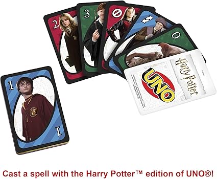 Buy Mattel Games Uno Harry Potter Card Game For Kids | Yallatoys.com