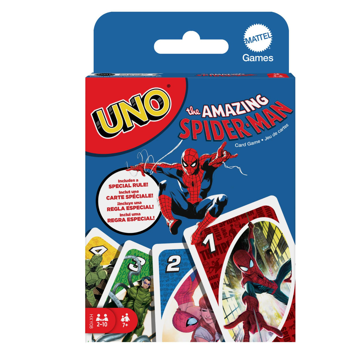 Buy Mattel UNO Spiderman Card Game | Yallatoys.com