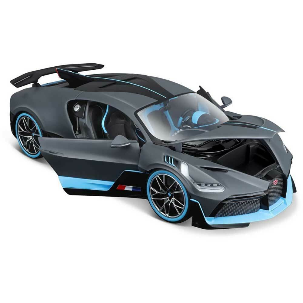 matte gray Bugatti toy