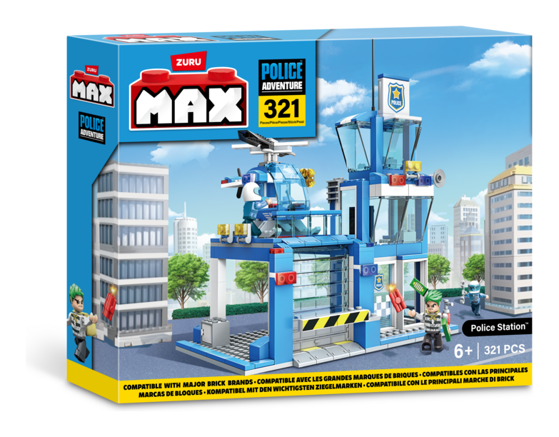 Buy Max City Box Plaset Series 1 With 321 Bricks | Yallatoys.com