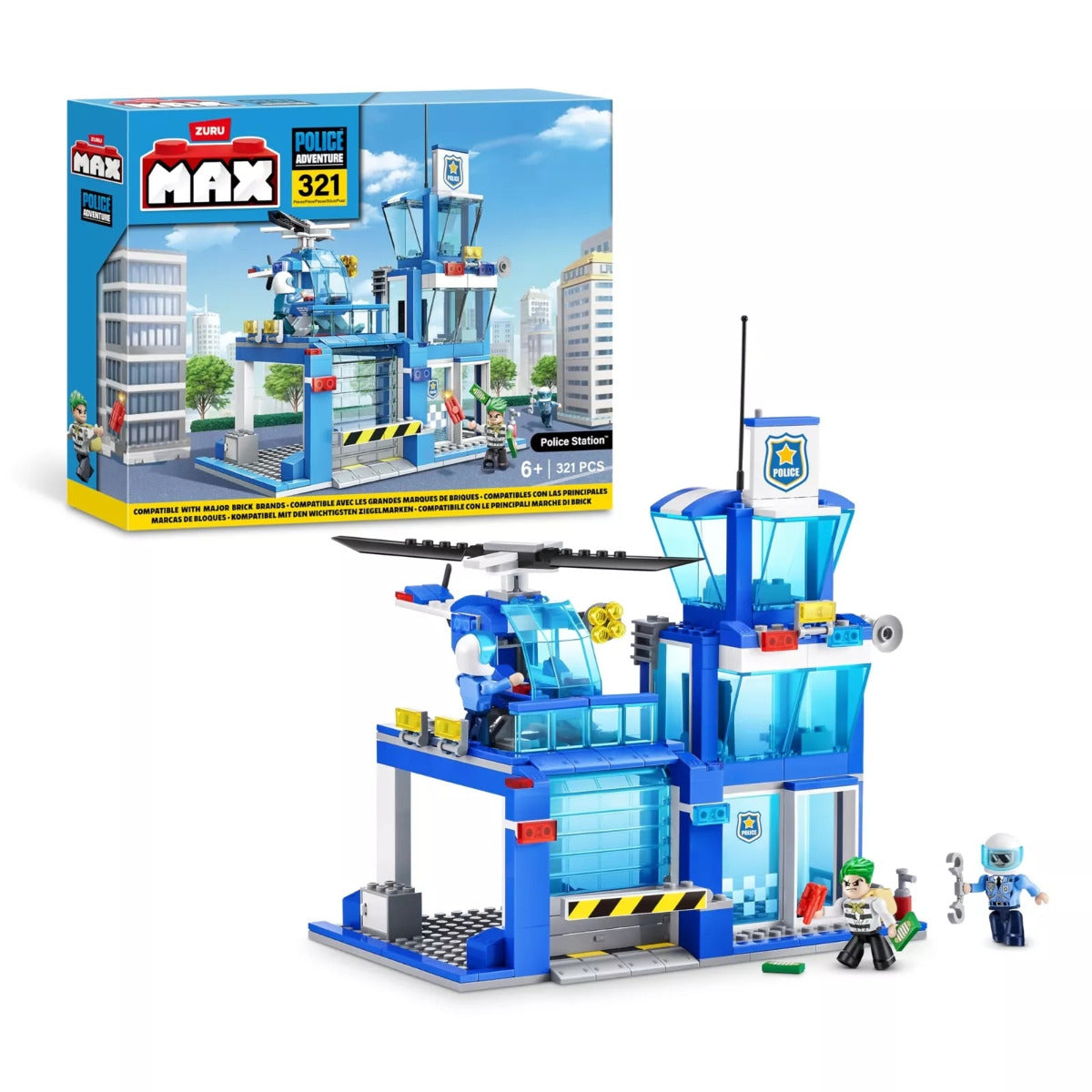 Buy Max City Box Plaset Series 1 With 321 Bricks | Yallatoys.com