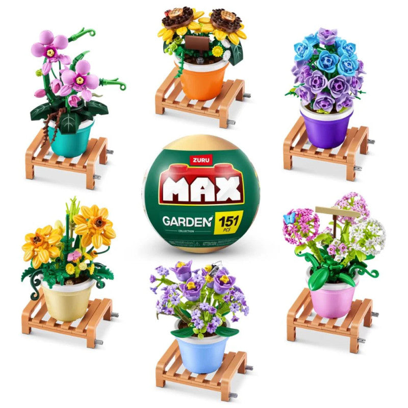Buy Max Premium Garden Pot Plants Series 1 | Yallatoys.com