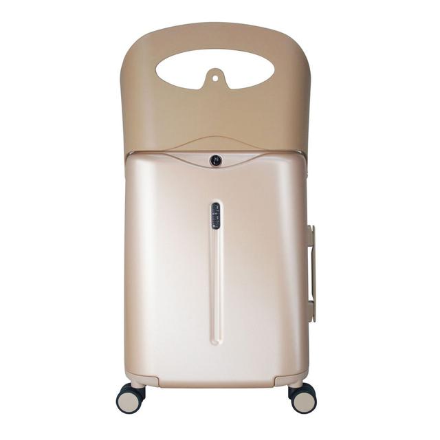 Buy Miamily Carry On Luggage Cobalt Metallic Gold 18inch | Yallatoys.com