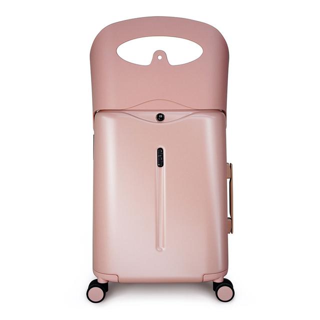 Buy Miamily Carry On Luggage Cobalt Dusky Pink 18inch | Yallatoys.com