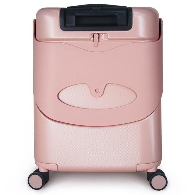 Buy Miamily Carry On Luggage Cobalt Dusky Pink 18inch | Yallatoys.com