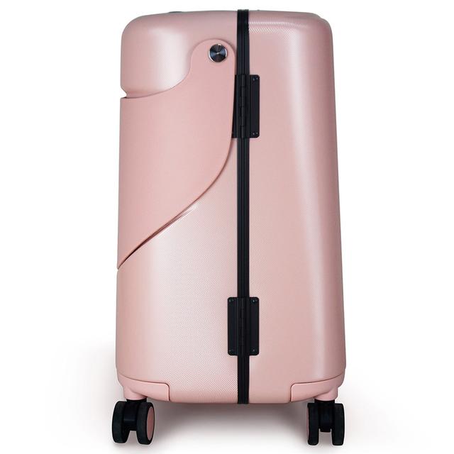 Buy Miamily Carry On Luggage Cobalt Dusky Pink 18inch | Yallatoys.com