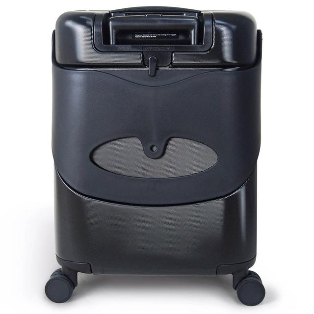 Miamily Carry On Luggage Cobalt Midnight Black 18inch