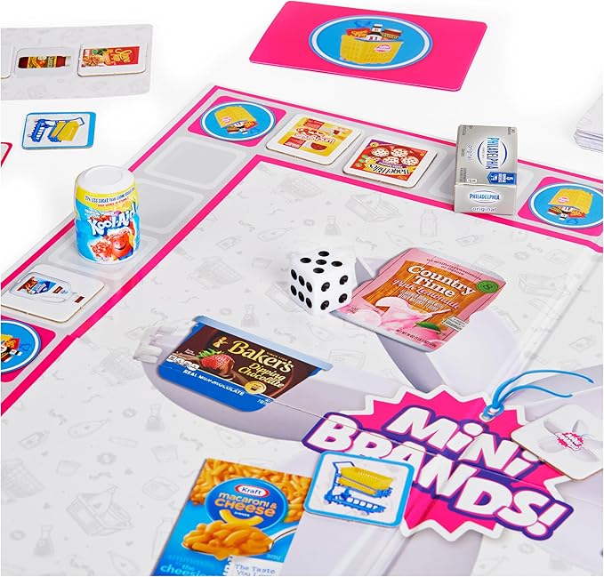 Buy Mini Brands Mini Market Dash Food Game | Yallatoys.com