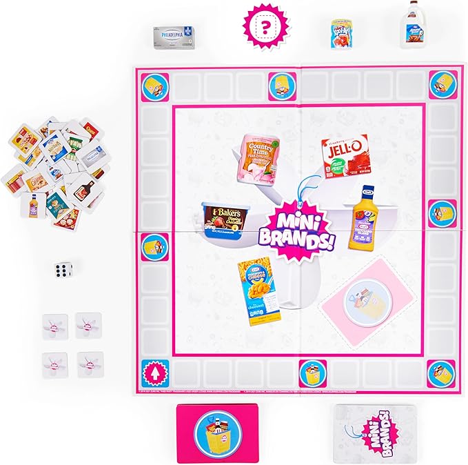 Buy Mini Brands Mini Market Dash Food Game | Yallatoys.com