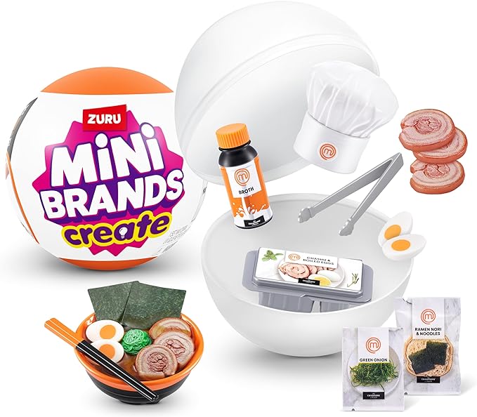 Buy Mini Brands Create Master Chef Series 1 (Sold Separately Subject To Availability) | Yallatoys.com