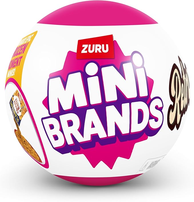Buy Mini Brands Retro Single Capsule with 60+ Mystery Minis | Yallatoys.com