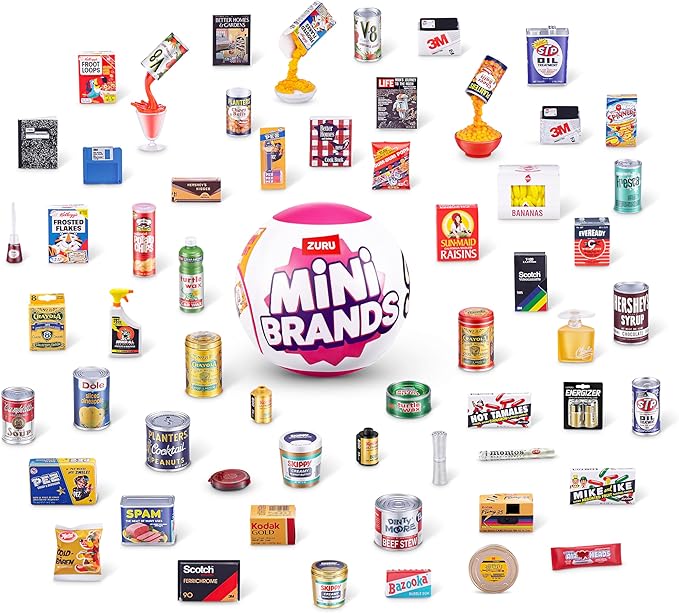 Buy Mini Brands Retro Single Capsule with 60+ Mystery Minis | Yallatoys.com