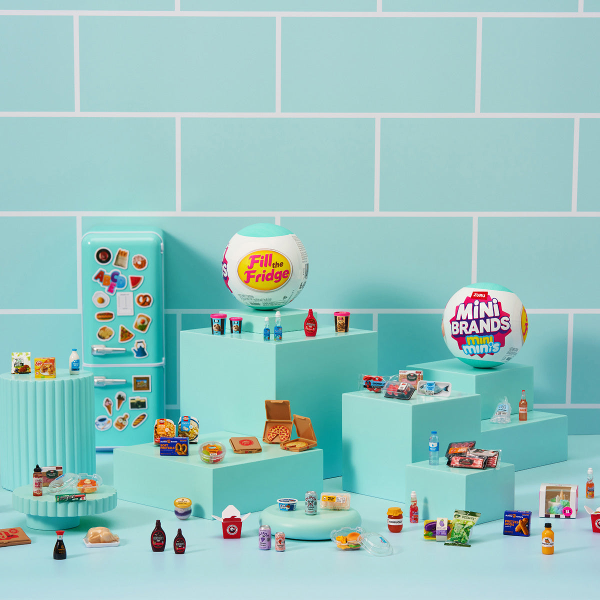 Buy Mini Brands Fill The Fridge Playset | Yallatoys.com