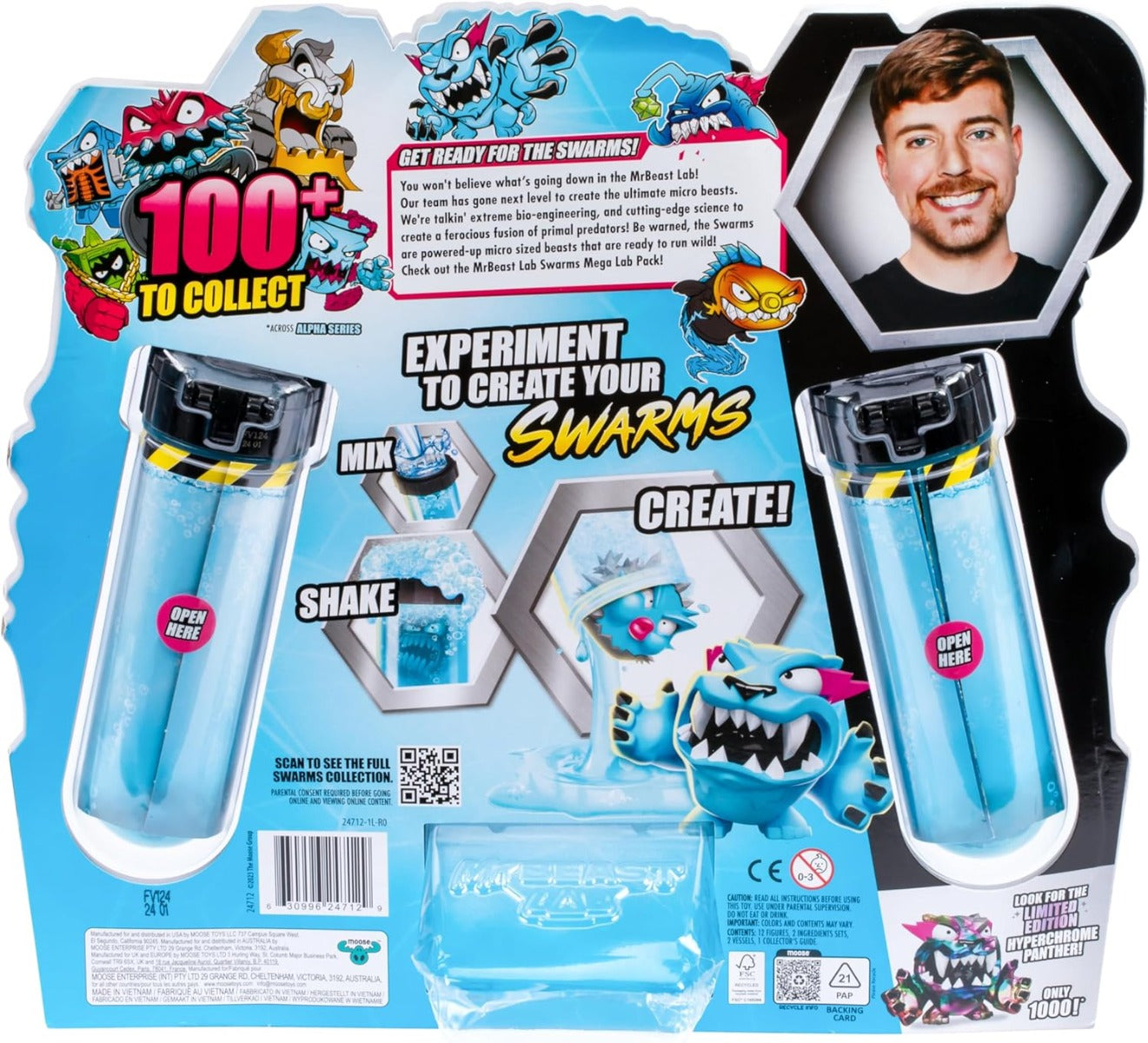 Buy Mr Beast Swarms Mega Lab (Sold Separately Subject to availability) | Yallatoys.com