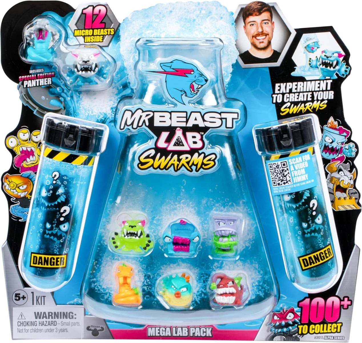 Buy Mr Beast Swarms Mega Labs (Sold Separately Subject to availability) | Yallatoys.com