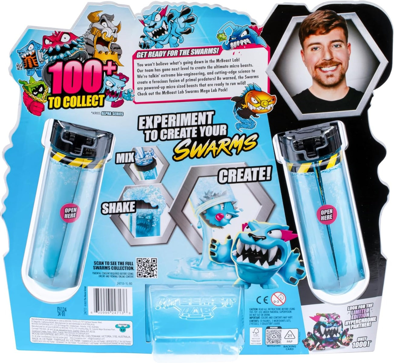 Buy Mr Beast Swarms Mega Labs (Sold Separately Subject to availability) | Yallatoys.com