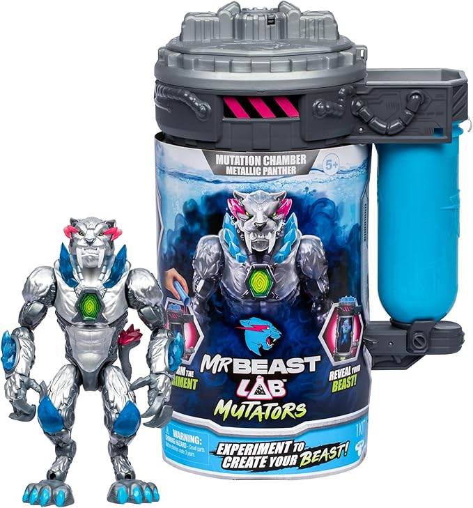 Buy MrBeast Lab Mutators Mutation Chamber Metallic Panther | Yallatoys.com