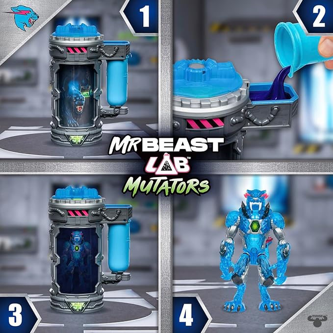 Buy MrBeast Lab Mutators Mutation Chamber Stealth Panther | Yallatoys.com