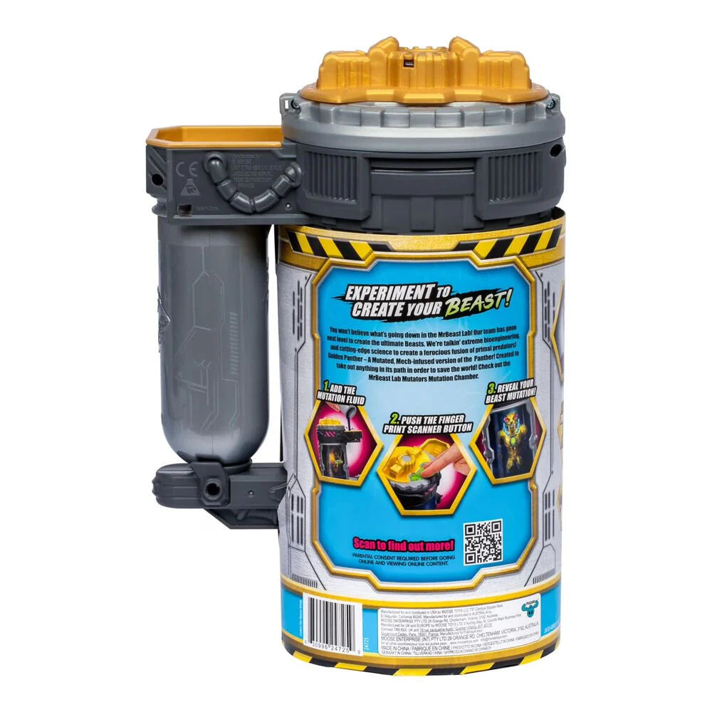 Buy MrBeast Lab Mutators Beast Mutation Chamber Golden Panther  | Yallatoys.com