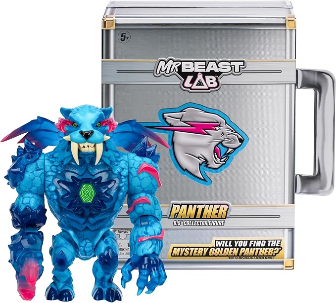 Buy Mr Beast Lab Panther Collector Figure (Sold Separately Subject To Availability) | Yallatoys.com